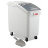 Rubbermaid Commercial ProSave Mobile Ingredient Bin, 26.18gal, 15.5w x 29.5d x 28h, White FG360288WHT